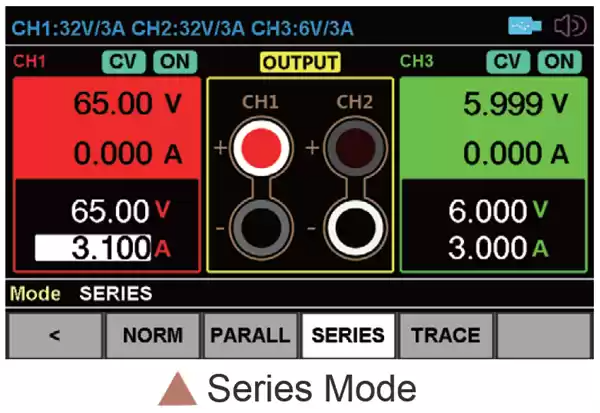 series output mode