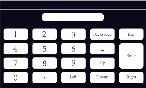 virtual keypad function